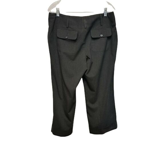 Michael Kors Casual-Business Striped Dress Pants Color Gray Size 10 - Picture 2 of 6